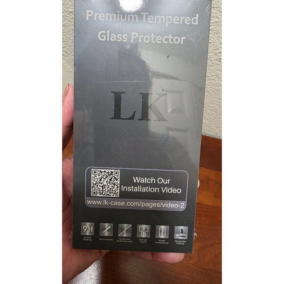 NWT LK Premium Tempered Glass Screen Protector For iPhone 12 Pro Max 4-Pack Clea - Picture 6 of 6